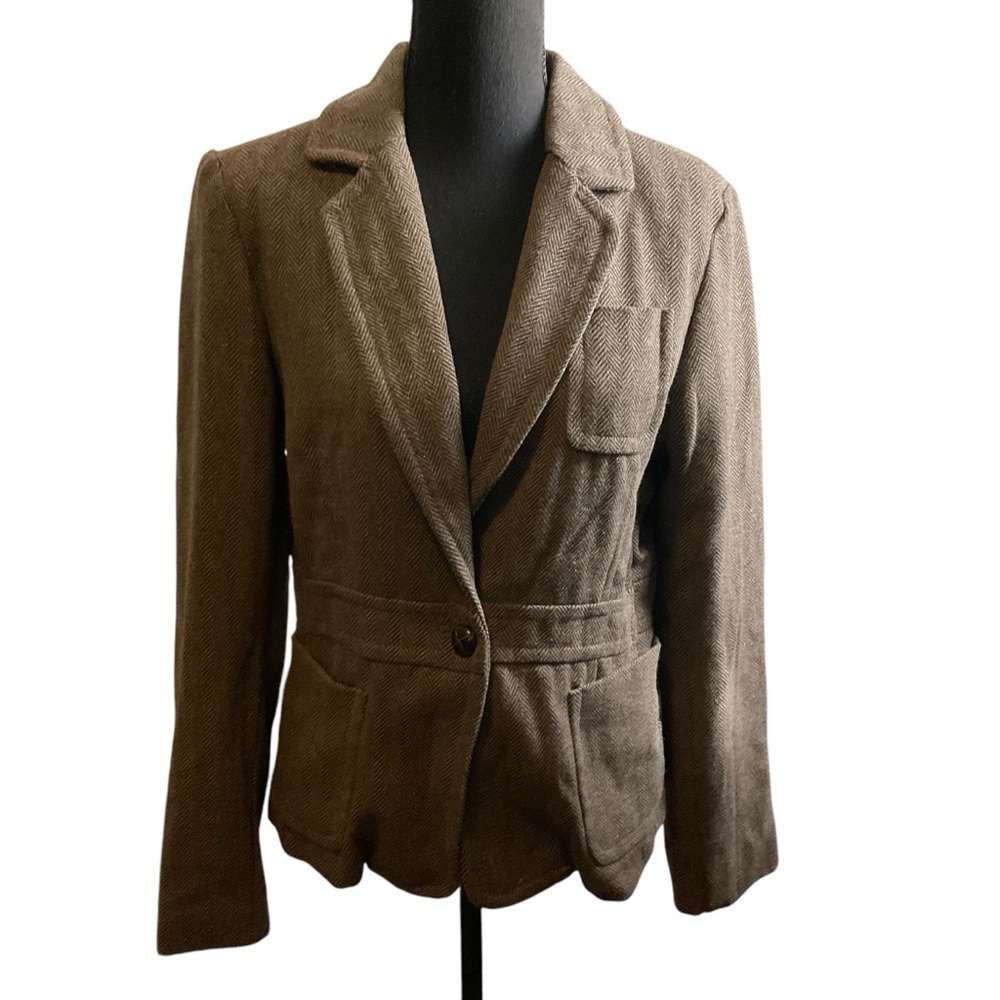 Bitten by Sarah Jessica Parker Jacket Collared Button Pockets Lined